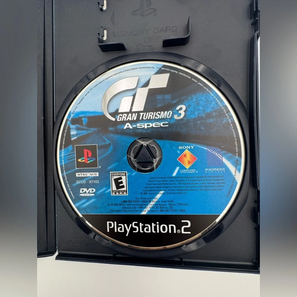 Gran Turismo‎ 3 A-Spec PS2 Complete CIB Tested Working PlayStation 2